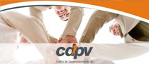 Capa e miolo criados para apresentação do grupo CDPV. apresentação powerpoint